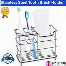 Stainless Steel Bathroom Toothbrush Holder