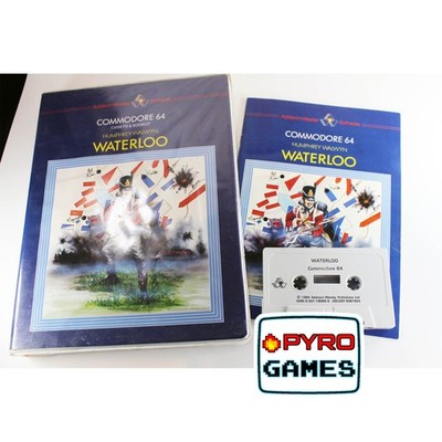 Waterloo - Addison-Wesley Software - Big Box - Commodore 64/128 - C64/C128