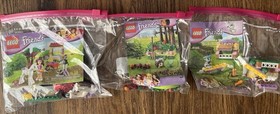 LEGO Friends (Lot of 9 Sets: 41003, 41088, 41041, 41022,41087,41020,41113,41027)
