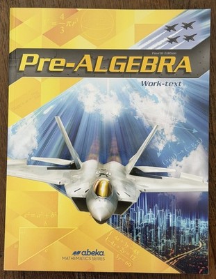 Abeka Pre-Algebra Fourth Edition NEW Grade 7  Work Text Book