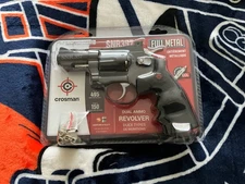 Crosman CO2 Double Action Full Metal Revolver Air Pistol BB & Pellet - SNR357