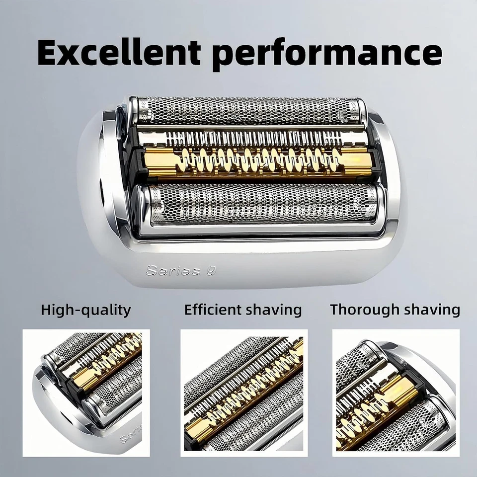 Für Braun 92S Series 9 Ersatz Rasiererpatrone - Silber - 2er Pack - Bild 3 von 4