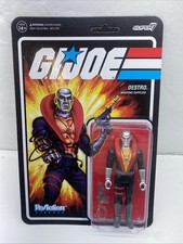SUPER7 HASBRO 2021 GI JOE ReAction DESTRO 3.75'' ACTION FIGURE NEW SIGNED READ