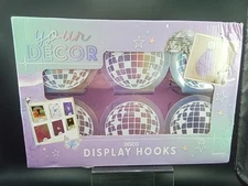 Your Decor Disco Display Hooks Set Of 6 From Horizon Group USA For Wall