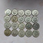 (20) 1964 90% Silver Kennedy Halves - circulated [NO RESERVE]