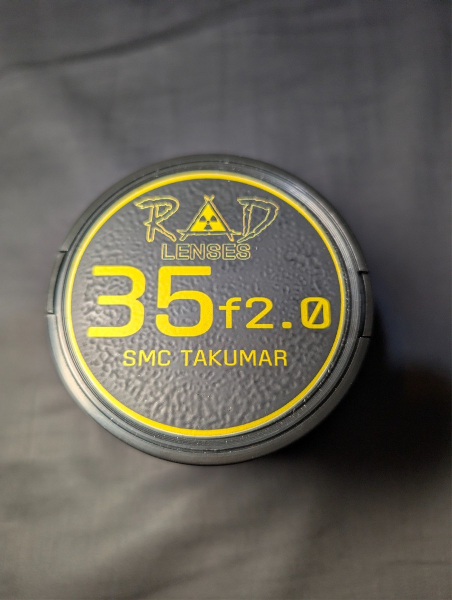 35mm f2.0 Asahi Super Multi Coated SMC Takumar vintage cine mod EF