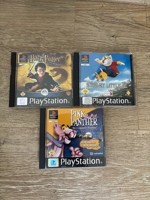 Sony PlayStation 1 Spiele Harry Potter Stuart Little 2 Pink Panther