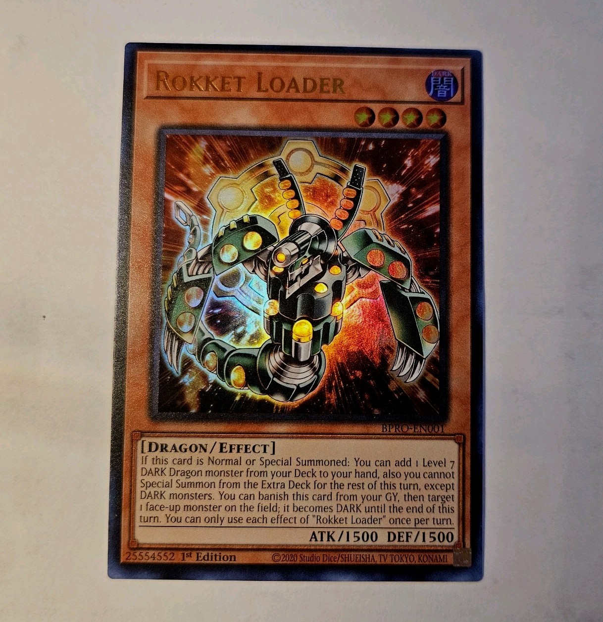 Rokket Loader BPRO-EN001 Burst Protocol 1st Edition