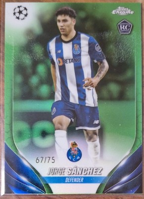 Topps UCC Chrome 24/25 Jorge Sanchez Rookie /75