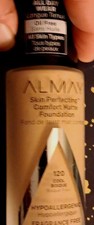 Almay Skin Perfecting Comfort Matte Foundation 120 Nude Matte Liquid 1 fl oz