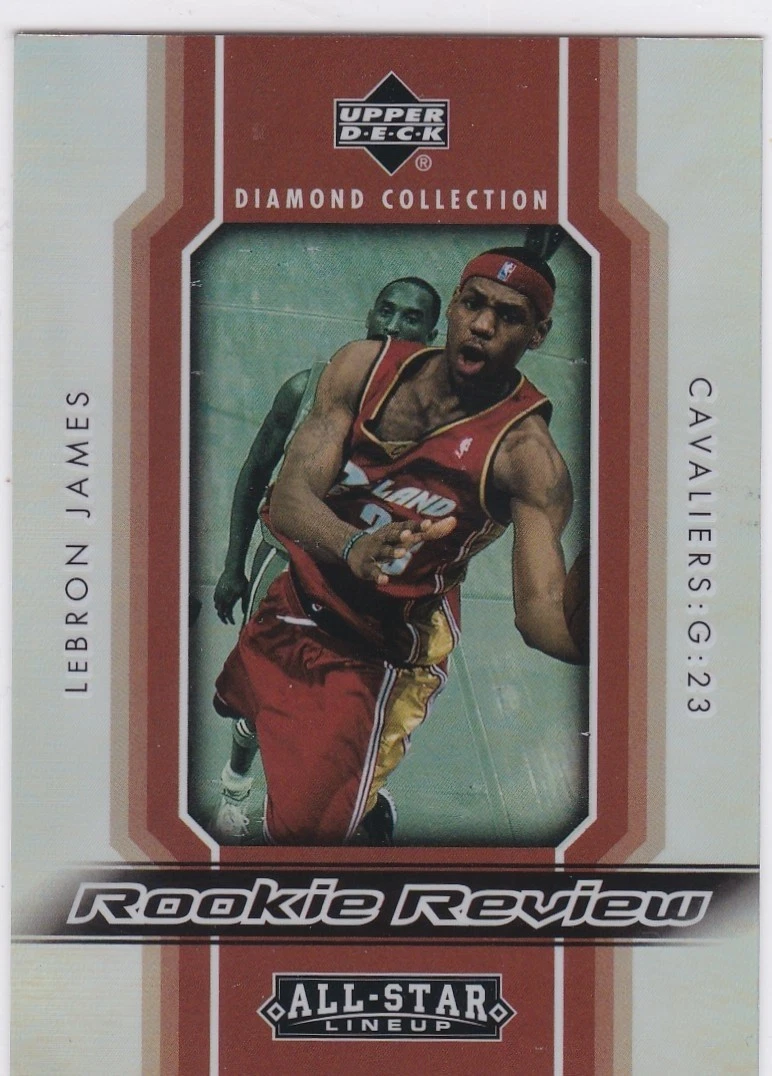 LeBron James Insert Basketball Sports Trading Cards & Accessories