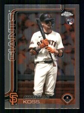2025 Topps Chrome Update #USC26 Christian Koss RC San Francisco Giants 7500