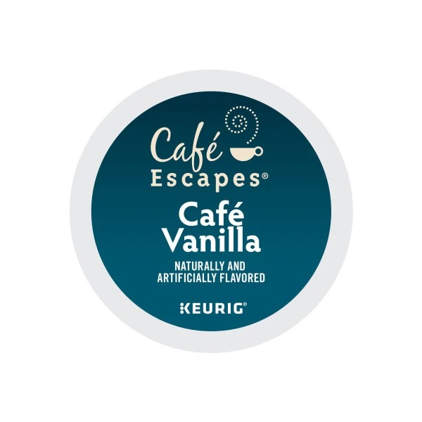 Cafe Escapes Cafe Vanilla, Keurig K-Cup Pod, 72 Count - Image 2 of 3