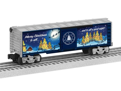 Coche de carga iluminado Lionel 2228140 O noche antes de Navidad nuevo en caja | Zustand: New