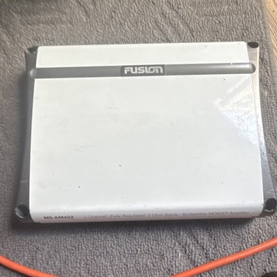 Fusion MS-AM402 Marine Amplifier 2 Channel Bridgeable MOSFET Fully Regulated