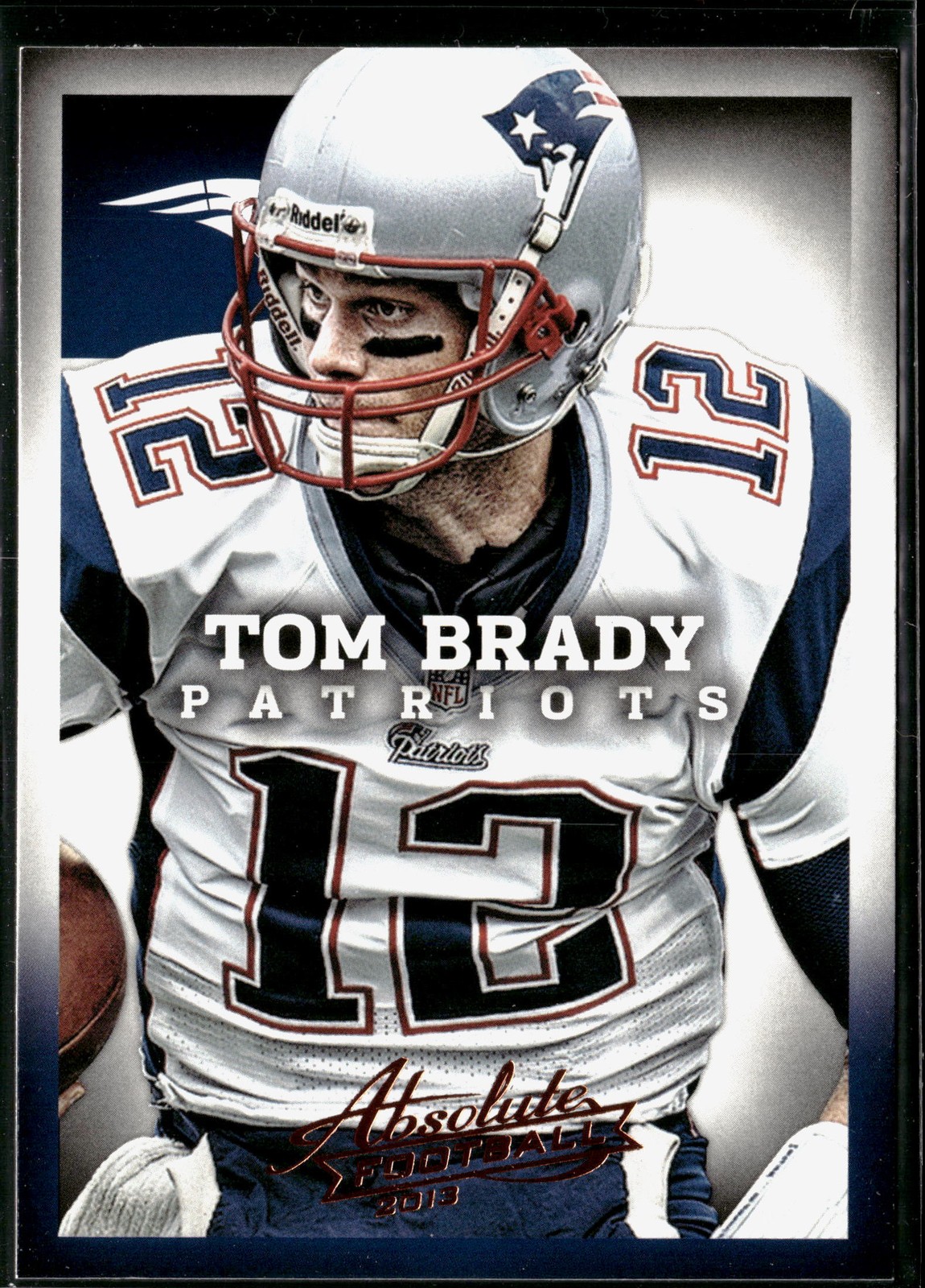 Tom Brady 2013 Panini Absolute #58 Retail New England Patriots 4
