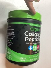 Orgain Unflavored Collagen Peptide Protein - 16 oz (2156602) BB 1/28