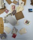 Vintage Worldwide Off Paper Postage Stamp Kiloware Lot on Paper USA — photo 10