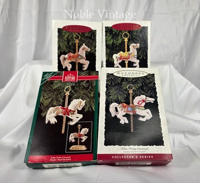 1992 - 1995 Hallmark - Tobin Fraley Carousel Complete Series # 1 - #4 - 2C1