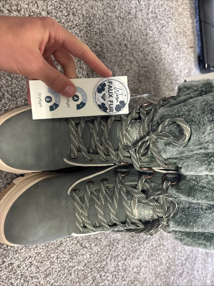 Botas para mujer Roxy Yuma Alpine de piel sintética de cuero NUEVAS (150$ botas por 98$) Foto 2 de 4