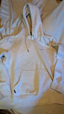 Cream Superdry Hoody Hoodie Size 12 Women's Jumper Pullover