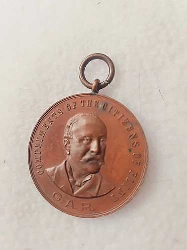 Antique GAR (1901) 23rd Encampment-Flint Michigan Medal