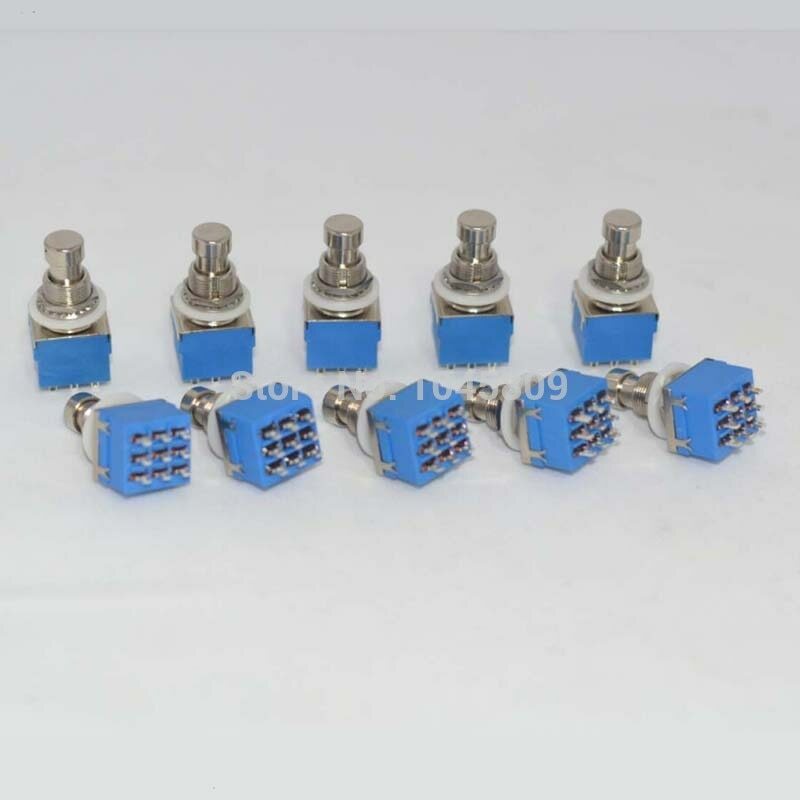 INTERRUTTORE A PEDALE, Plastica Rinforzata Con Fibra Di Vetro Momentanea Doppio Palo Doppio - Foto 3