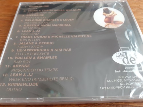 Cafe De Soul Presents Kimberlite  Sealed CD- 2003  - Picture 2 of 2