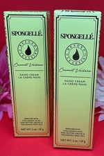 2 X Spongelle COCONUT VERBENA Infused Hand Body Cream Lotion 2oz Each Sealed
