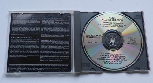 Heavy Metal CD Bundle- Battle Metal, Manowar, Metal Killers Kollection - Picture 9 of 13