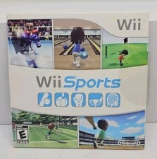 Nintendo Wii No Game Wii Sports Sleeve and Manual Only - Fast Shipping