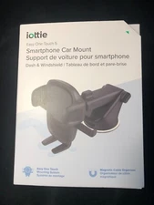 iOttie Easy One Touch 5 - Smartphone 2-in-1 Car Mount - Black Brand New