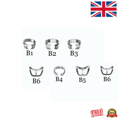Universal Gummi Damm Brinkerklemmen oben unten vorne Klemme B1, B2, B3, B4, B5, B6