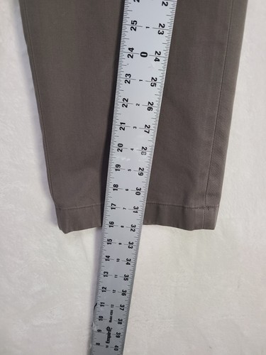 Chino Brooks Brothers 346 Clark Fit marrón oscuro Advantage para hombre talla 36x30 - Imagen 11 de 11