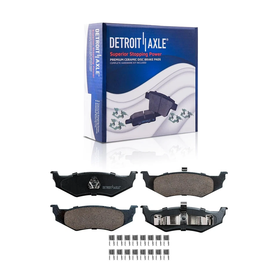 Pastillas de freno delanteras y traseras de cerámica para Cirrus Sebring Breeze Stratus 1996-2000 Foto 4 de 4