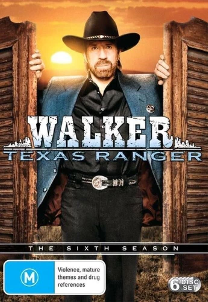 WALKER: TEXAS RANGER Season 6 DVD
