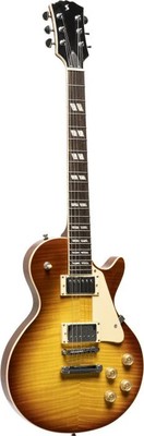Deluxe Series, electric guitar solid with AAA flamed maple top
