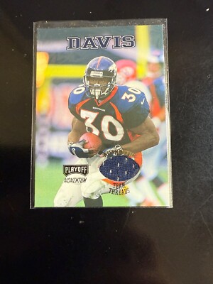 1998 Playoff Momentum SSD - Team Threads Home Jerseys #2 Terrell Davis (MEM)