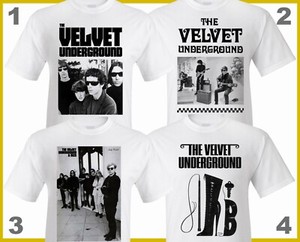T-shirt Lou Reed & Velvet Underground - Taille S à 5XL, Couleur Charbon, Neuf Avec étiquettes, Expédié USA