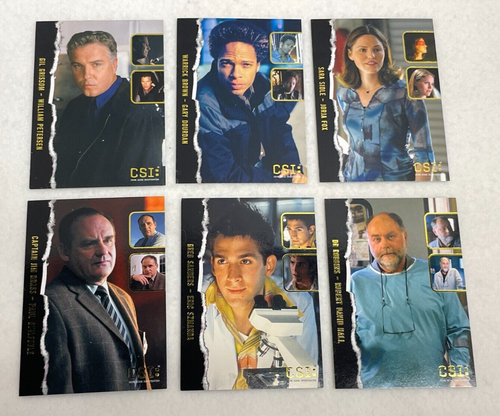 CSI Series 1 Trading Cards #1-100 Complete Set + Chase Sets Strictly Ink 2003 - Picture 6 of 15