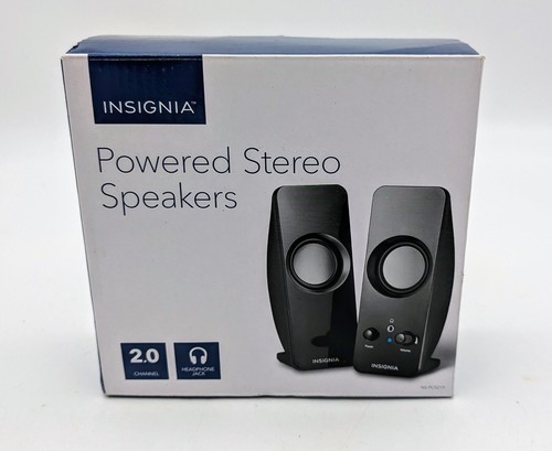 Brand New Insignia NS-PCS219 Powered PC Computer Stereo Speakers - In ...