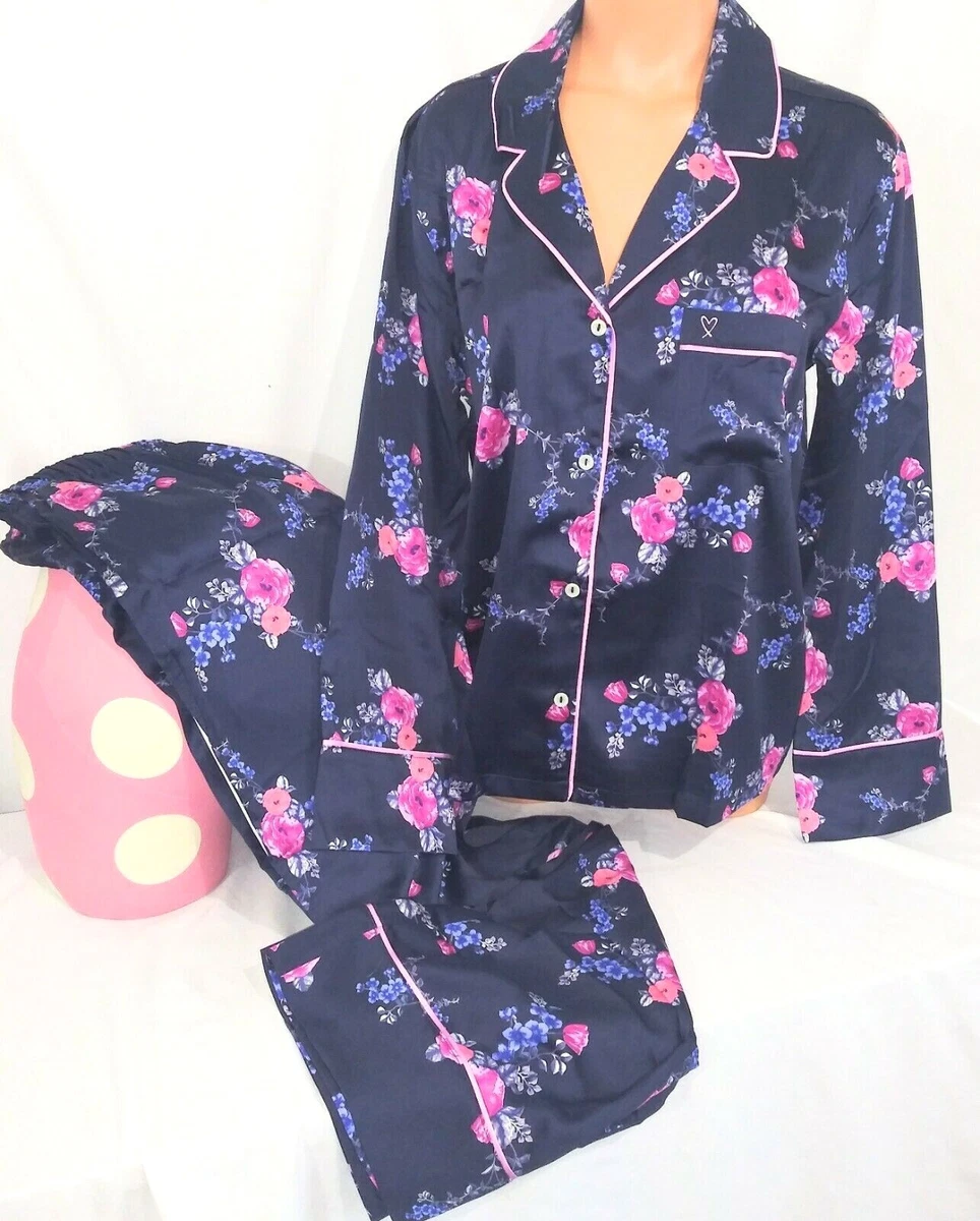 Victoria secret silk pajama set 2025