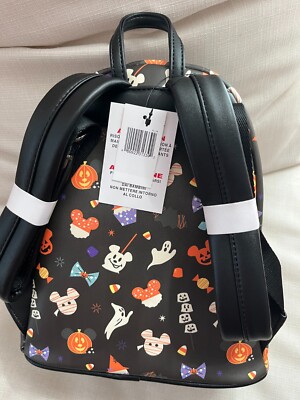 Disney parks Icons Loungefly 2020 Halloween treats mini backpack Mickey Snacks s-l400.jpg main image 2