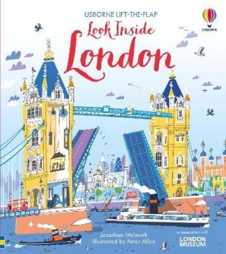 Jonathan Melmoth Look Inside London (Libro di cartone) Look Inside