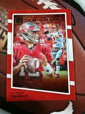 TOM BRADY 2020 Donruss Football GRIDIRON KINGS #GK-TB Tampa Bay Buccaneers