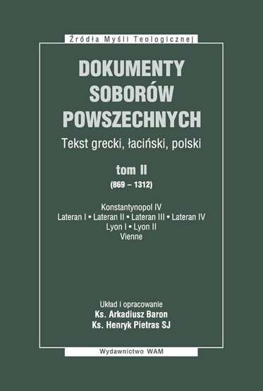 Dokumenty Soborów Powszechnych T 2 869 1312 (soborow) Baron