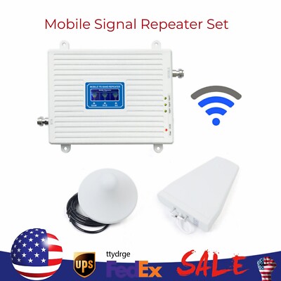 4g Mobile Signal Tri Band Repeater 3g 4g Signal Booster For Home Cell Phone  Signal Booster, Boost 900/1800/2100 MHz GSM DCS 2G/3G/4G Tri-Band GSM DCS 