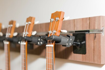 WallRax V2 Lite Walnuss Finish Ukelele Aufhänger