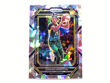 2023 Panini Prizm Basketball WNBA Jordan Horston Cracked Ice Rookie Card Storm