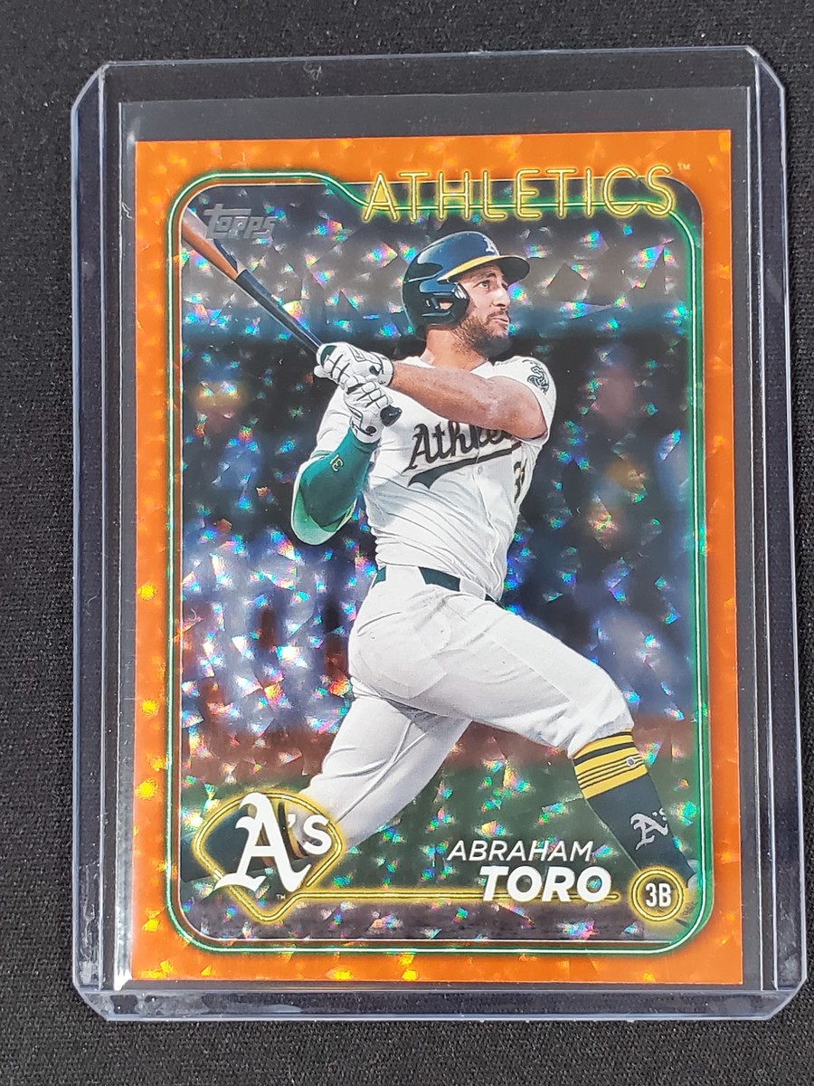 2024 Topps Update #US85 Abraham Toro Orange Crackle